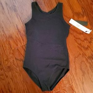 Girls strap back leotard